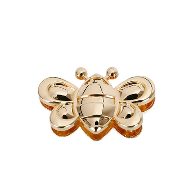 装飾された蜂の形のハンドバッグの金属ロックが付いている多彩なハンドバッグ ロック ハードウェア