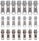 DIYの技術の銀製の金属のジッパーのスライダーの取り替えの酸化防止錆抵抗Antitear