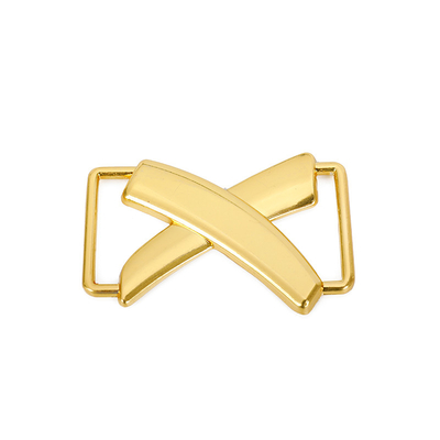財布の装飾のための明るい金の金属の十字の形のハンドバッグ ロック