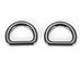 色のハンドバッグ リング付属品ベルトのDリングの標準にニッケルを被せなさい