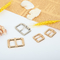 バックパックの金の正方形のベルトの留め金Antiwear ISO9001